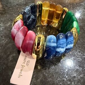 Multicolor Gemstone Bracelet